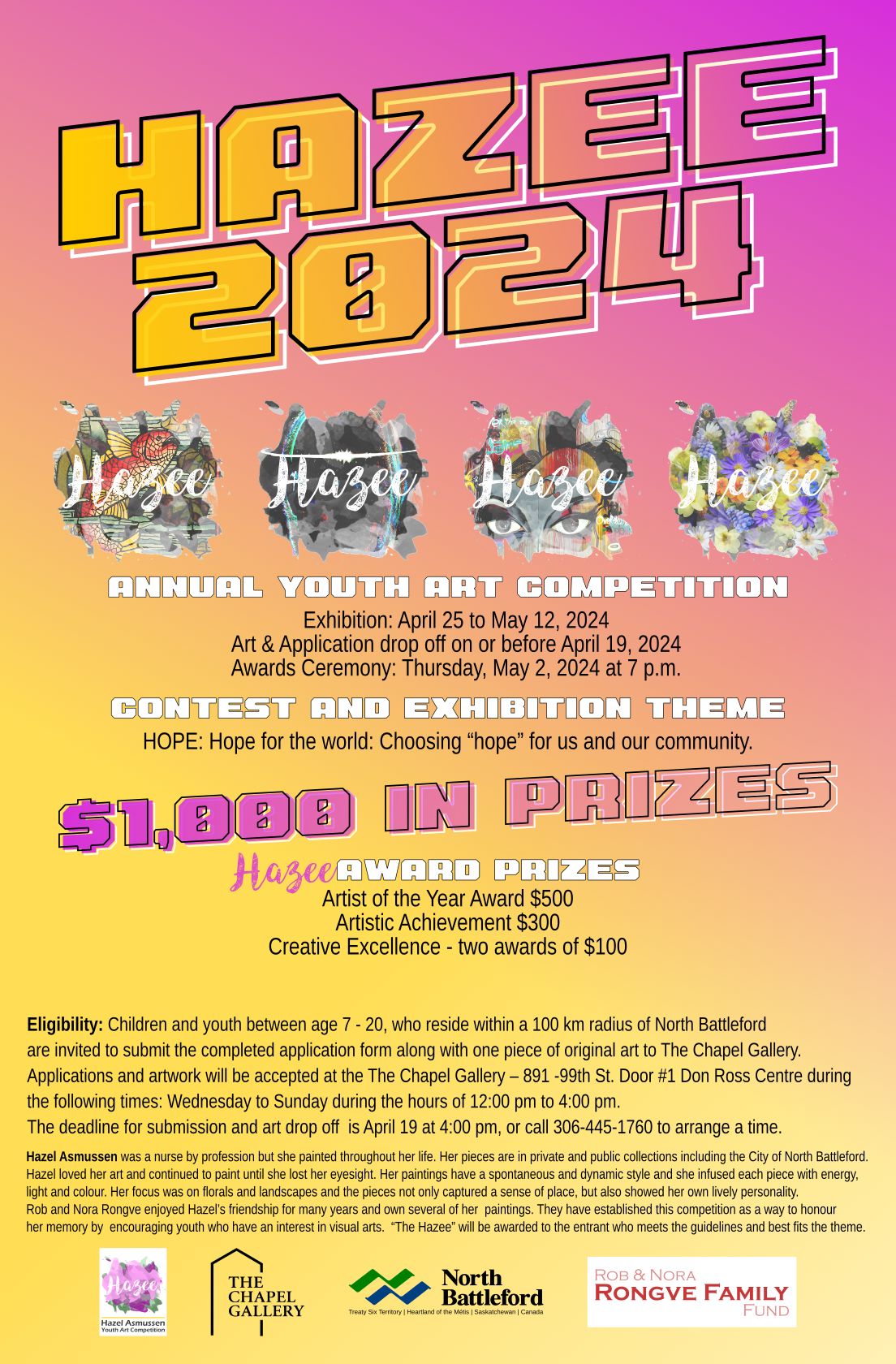 2024 Hazee Youth Art Competition