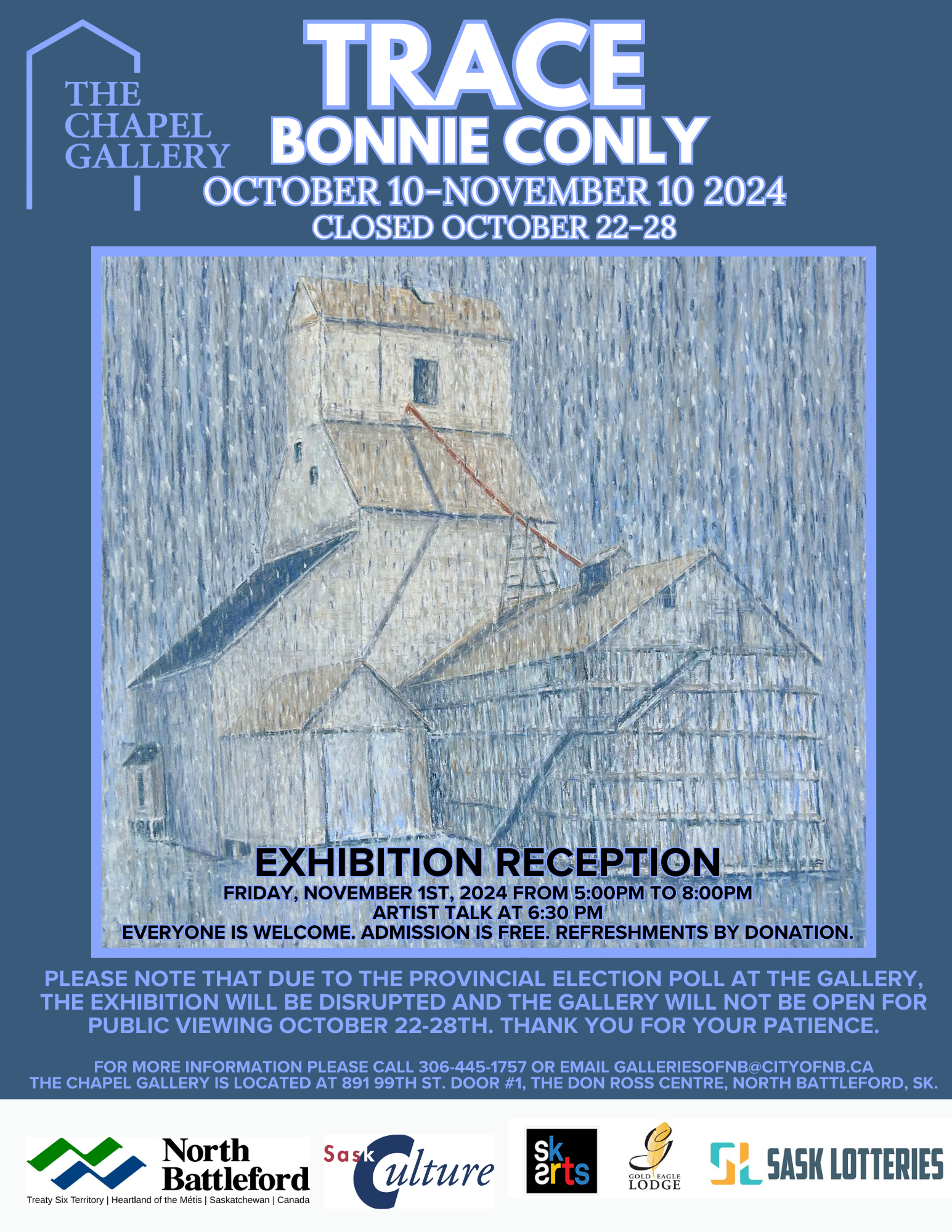 Grain Elevator - Prairie Icons - Bonnie Conly